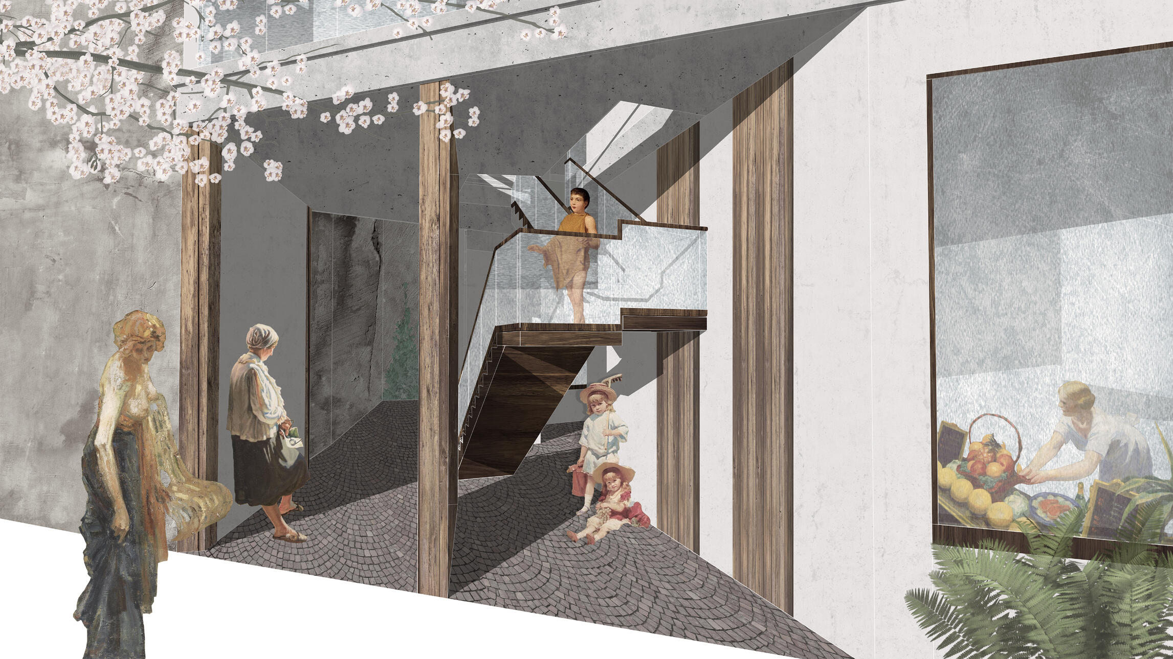 Rappresentazione stile collage