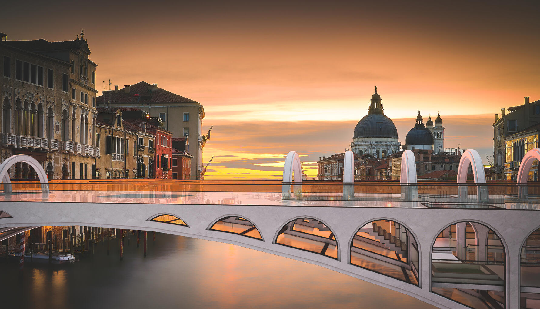 Ponte dell’Accademia(Tramonto)